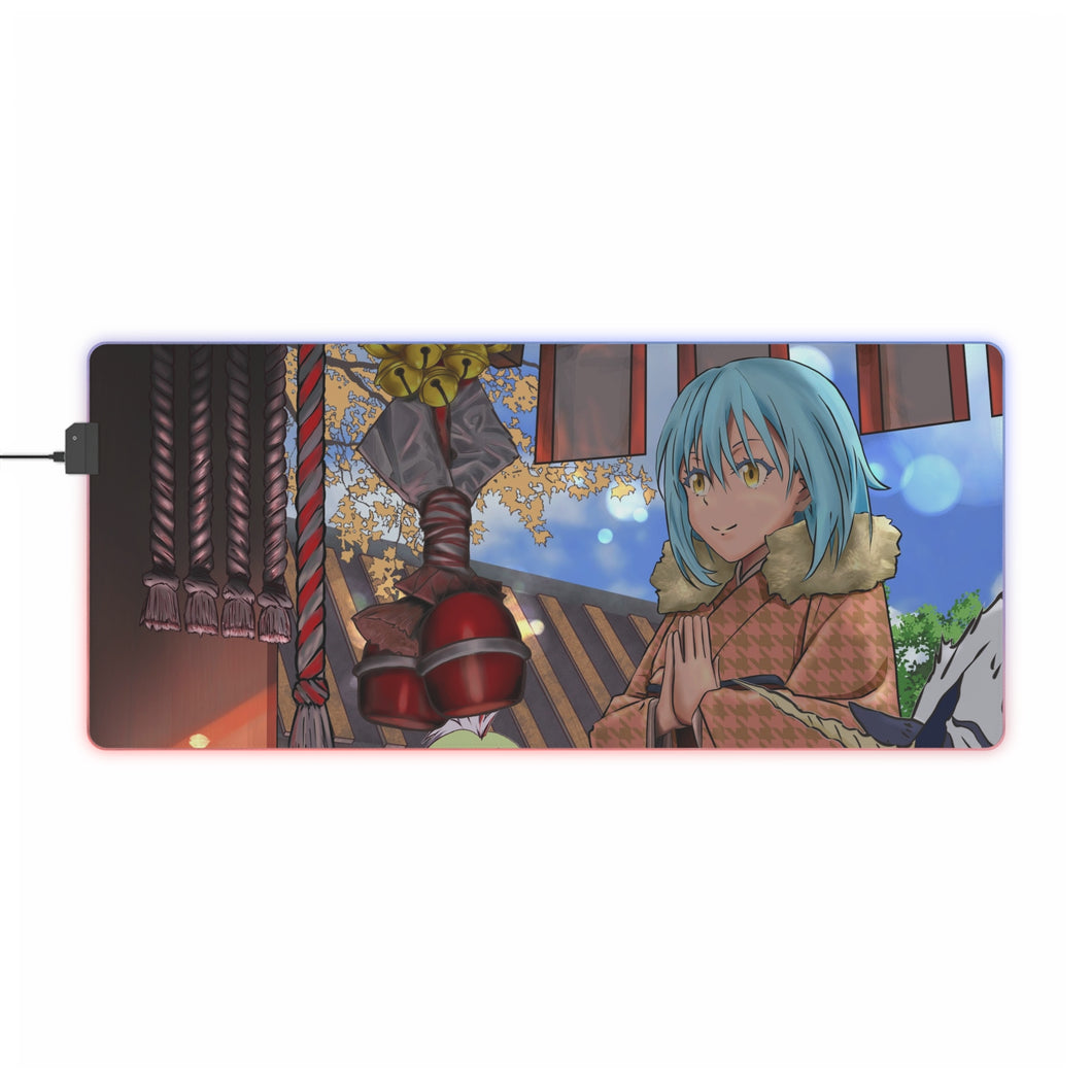 That Time I Got Reincarnated As A Slime RGB LED Mouse Pad (Desk Mat)