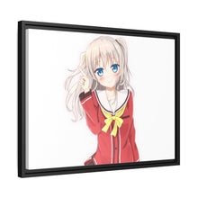 Load image into Gallery viewer, Nao Tomori smiling Canvas Framed Art Print
