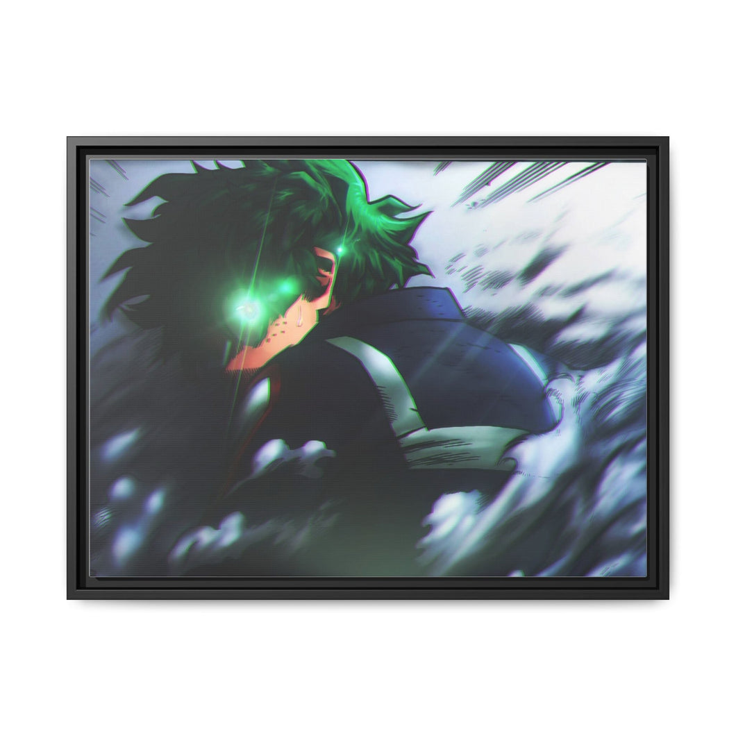 Anime My Hero Academia Canvas Framed Art Print