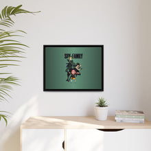 Load image into Gallery viewer, Anime Spy x Family Canvas Framed Art Print
