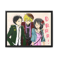 Durarara!! Masaomi Kida, Anri Sonohara Canvas Framed Art Print