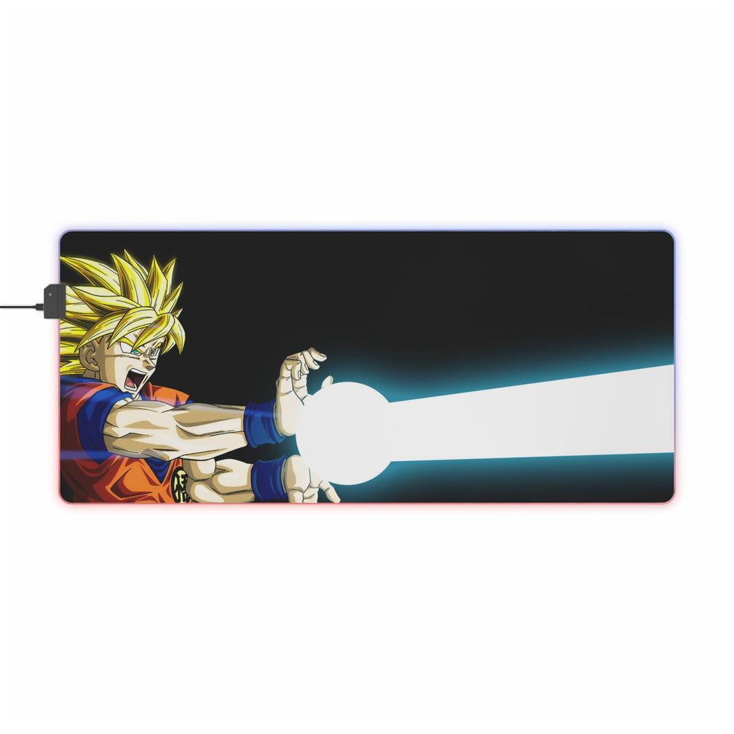 Goku's Kamehameha Wave RGB LED Mouse Pad (Desk Mat)