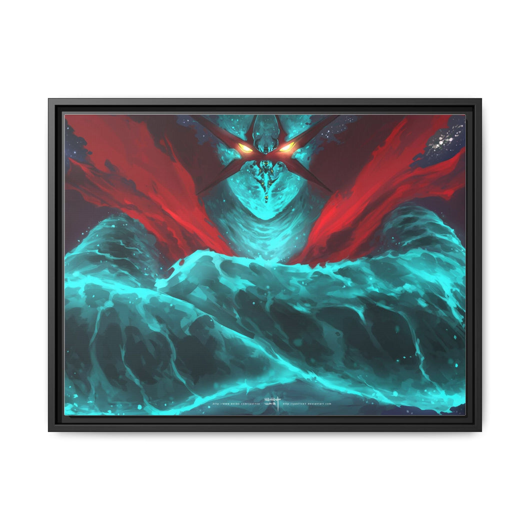 Super Tengen Toppa Gurren Lagann Canvas Framed Art Print