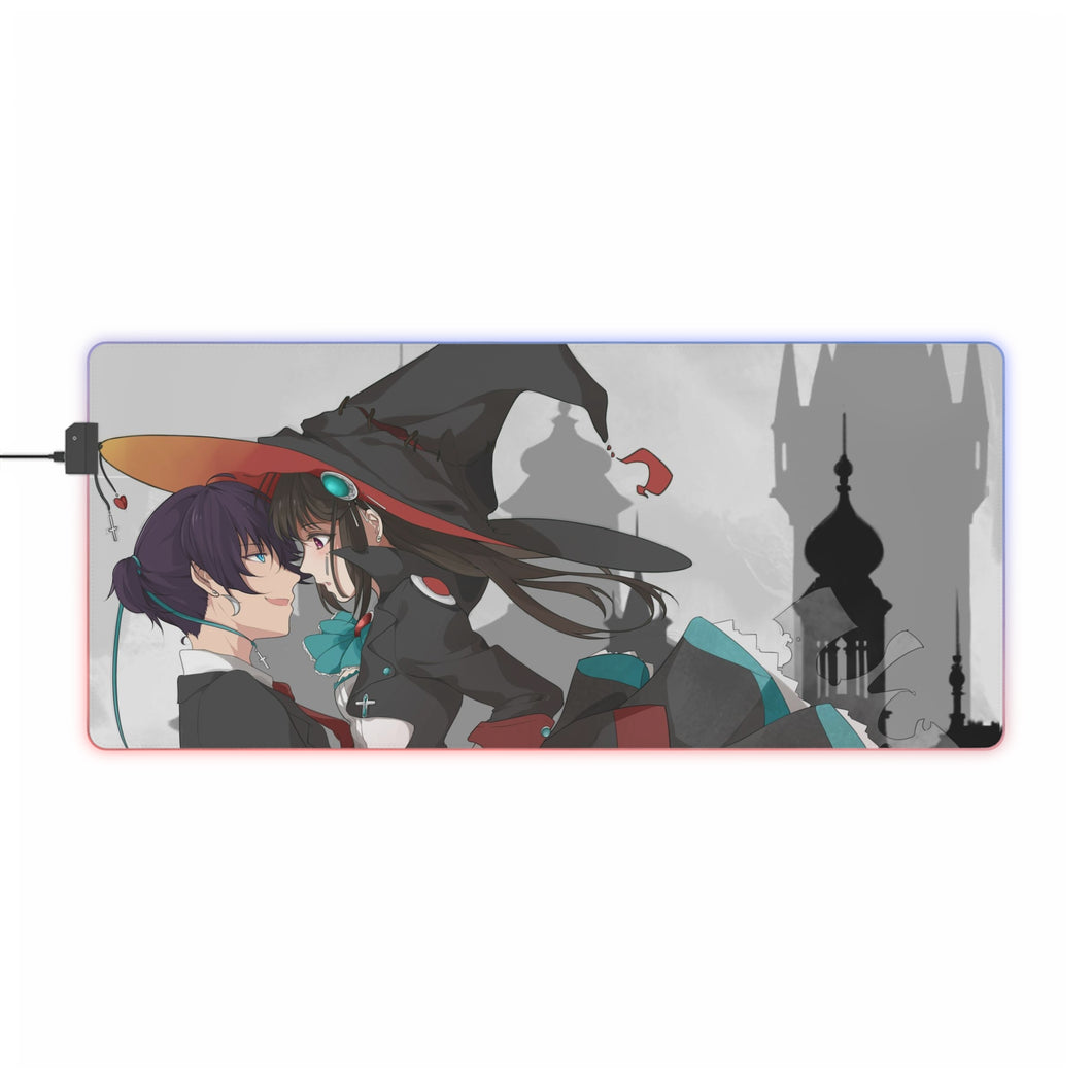 Noragami Yato, Hiyori Iki, Noragami RGB LED Mouse Pad (Desk Mat)