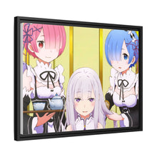 Load image into Gallery viewer, Anime Re:ZERO -Starting Life in Another World- Canvas Framed Art Print
