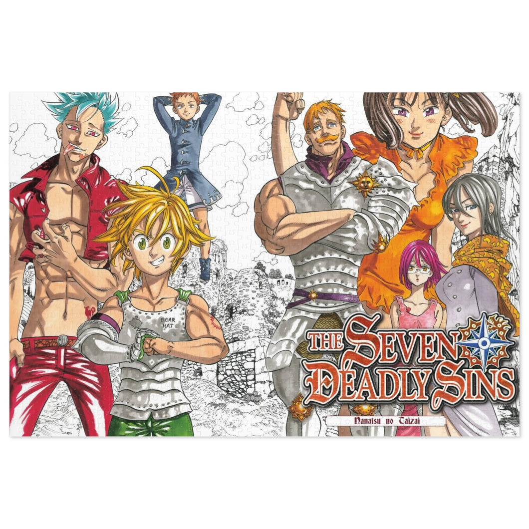 The Sins are all here Jigsaw Puzzle