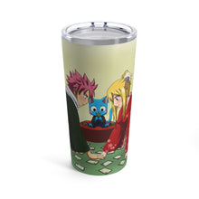 Load image into Gallery viewer, Fairy Tail Natsu Dragneel, Lucy Heartfilia, Happy Tumbler 20oz
