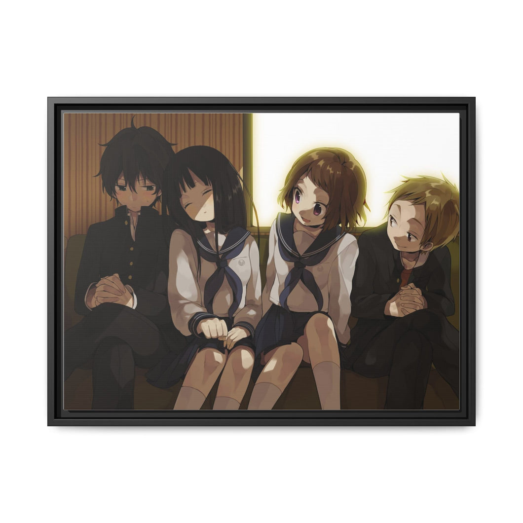 Hyuoka main members Canvas Framed Art Print