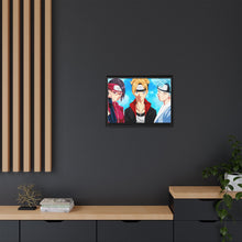 Load image into Gallery viewer, Sarada Uchiha Boruto Uzumaki Canvas Framed Art Print
