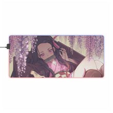 Load image into Gallery viewer, Nezuko Kamado RGB LED Mouse Pad (Desk Mat)

