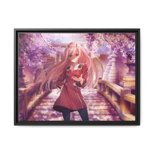 Load image into Gallery viewer, Zero Two Smile Canvas Framed Art Print
