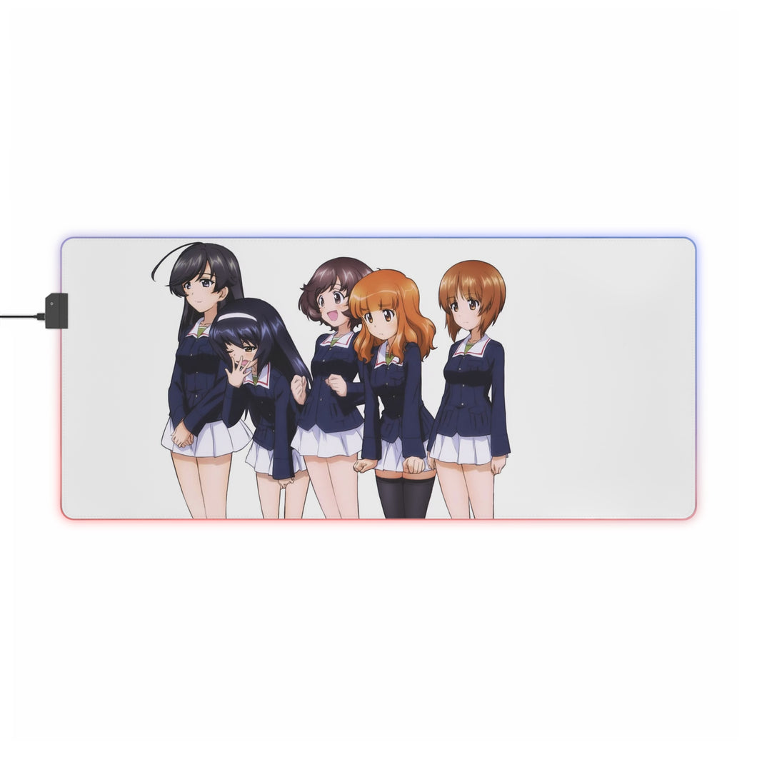 Girls und Panzer RGB LED Mouse Pad (Desk Mat)