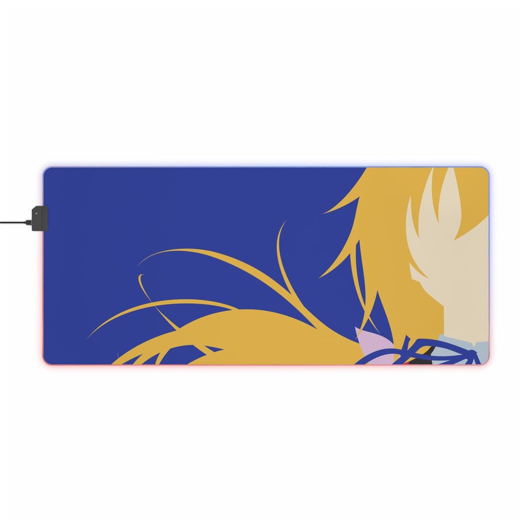Infinite Stratos Charlotte Dunois RGB LED Mouse Pad (Desk Mat)
