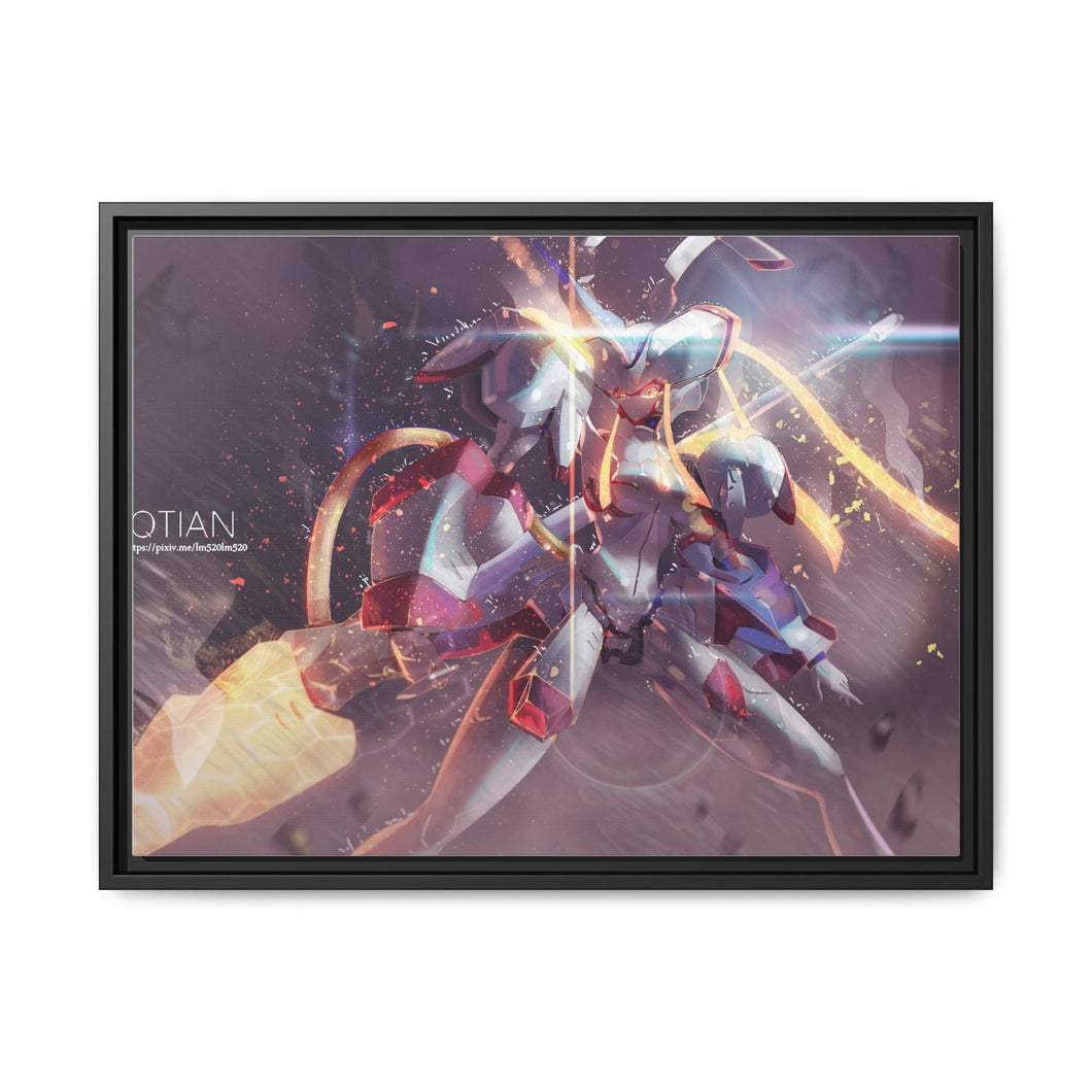 Anime Darling in the FranXX Canvas Framed Art Print