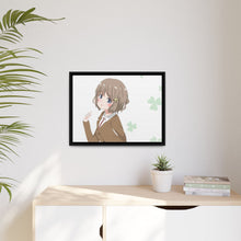Load image into Gallery viewer, Rascal Does Not Dream Of Bunny Girl Senpai Canvas Framed Art Print
