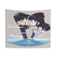 Komi Can't Communicate Komi Shouko, Tadano Hitohito Indoor Wall Tapestry