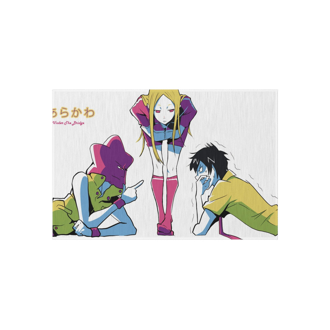 Anime Arakawa Under the Bridge Rug