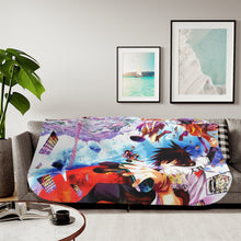 Load image into Gallery viewer, Sora,Shiro,Stephanie and Zell Sherpa Blanket
