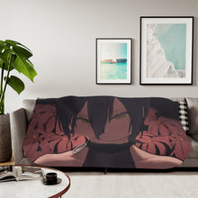 Load image into Gallery viewer, Anime Chainsaw Man Sherpa Blanket
