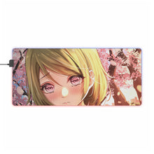 Load image into Gallery viewer, Love Live! Hanayo Koizumi RGB LED Mouse Pad (Desk Mat)
