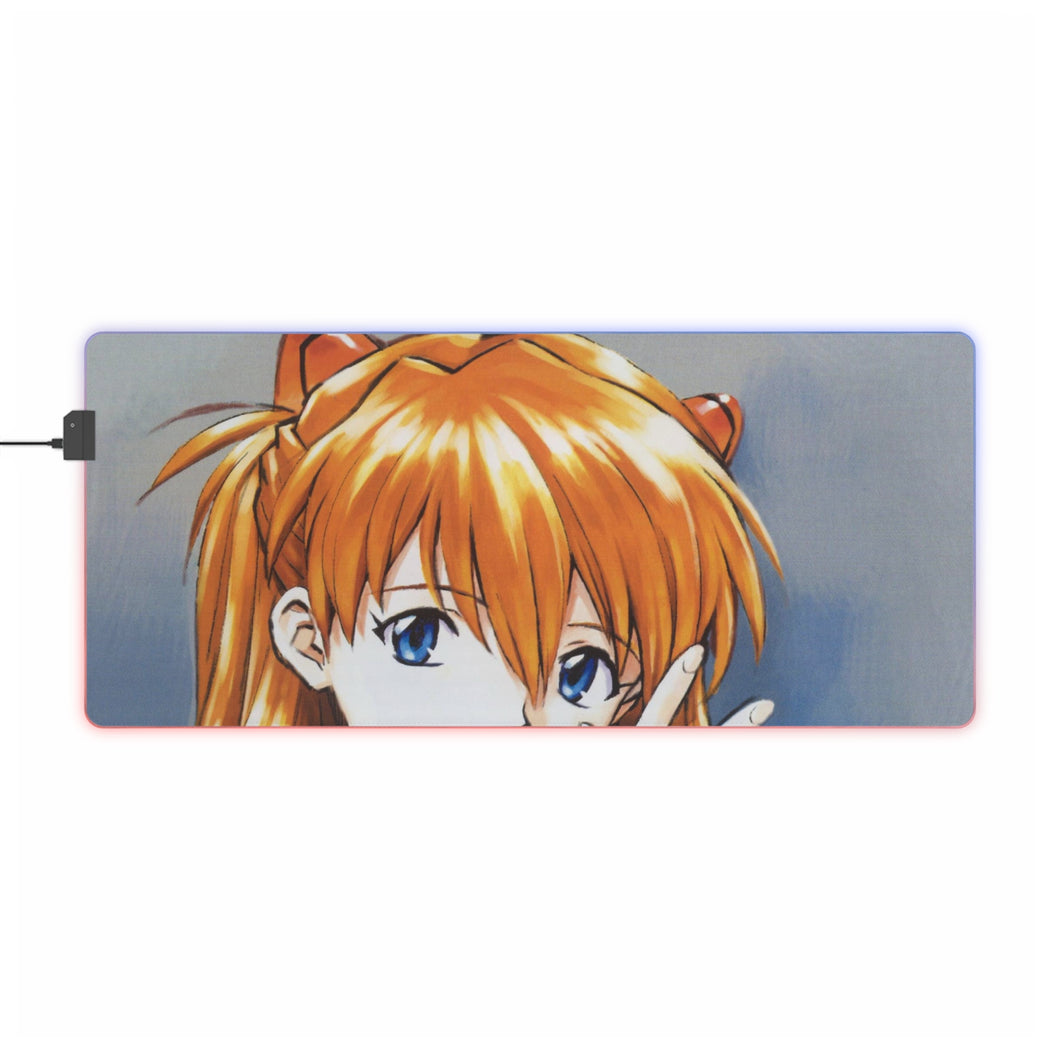 Neon Genesis Evangelion RGB LED Mouse Pad (Desk Mat)
