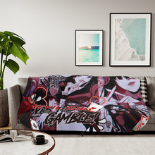 Load image into Gallery viewer, Kakegurui Yumeko Jabami Sherpa Blanket
