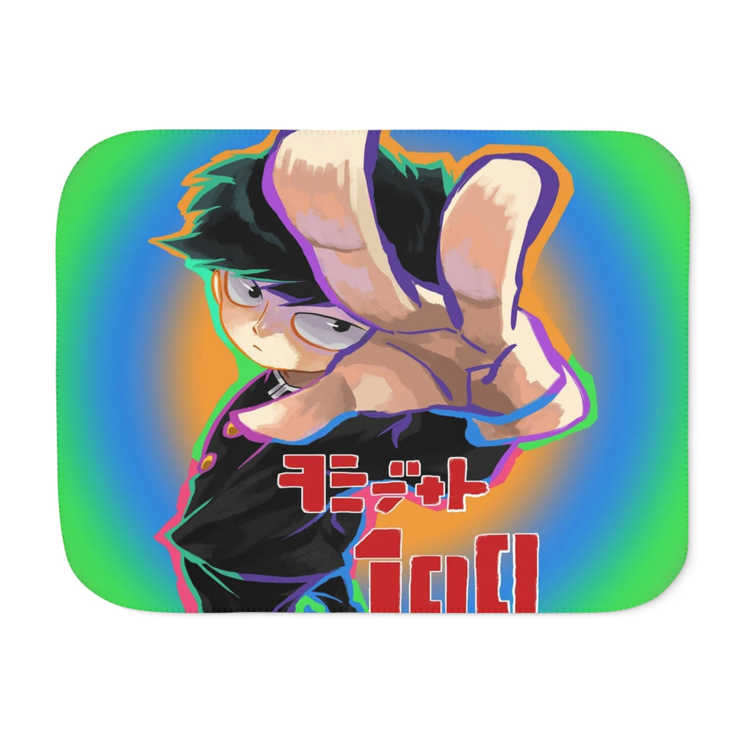 Psychedelic 100 Sherpa Blanket