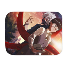 Load image into Gallery viewer, Tokyo Ghoul Ken Kaneki Sherpa Blanket
