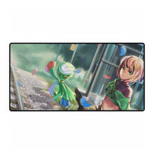 Load image into Gallery viewer, Pokemon trainer and Roselia Mouse Pad (Desk Mat)
