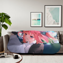 Load image into Gallery viewer, The Quintessential Quintuplets Nino Nakano, Fuutarou Uesugi Sherpa Blanket
