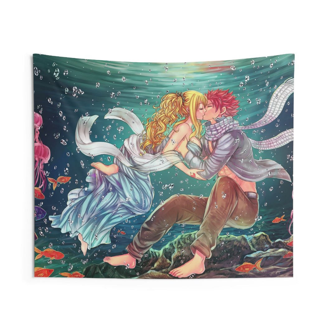 NaLu (Fairy Tail) Indoor Wall Tapestry