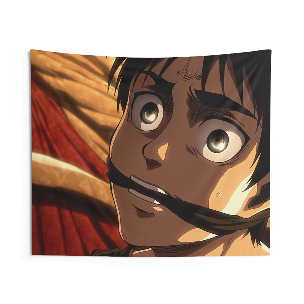 Eren Hostage! Indoor Wall Tapestry