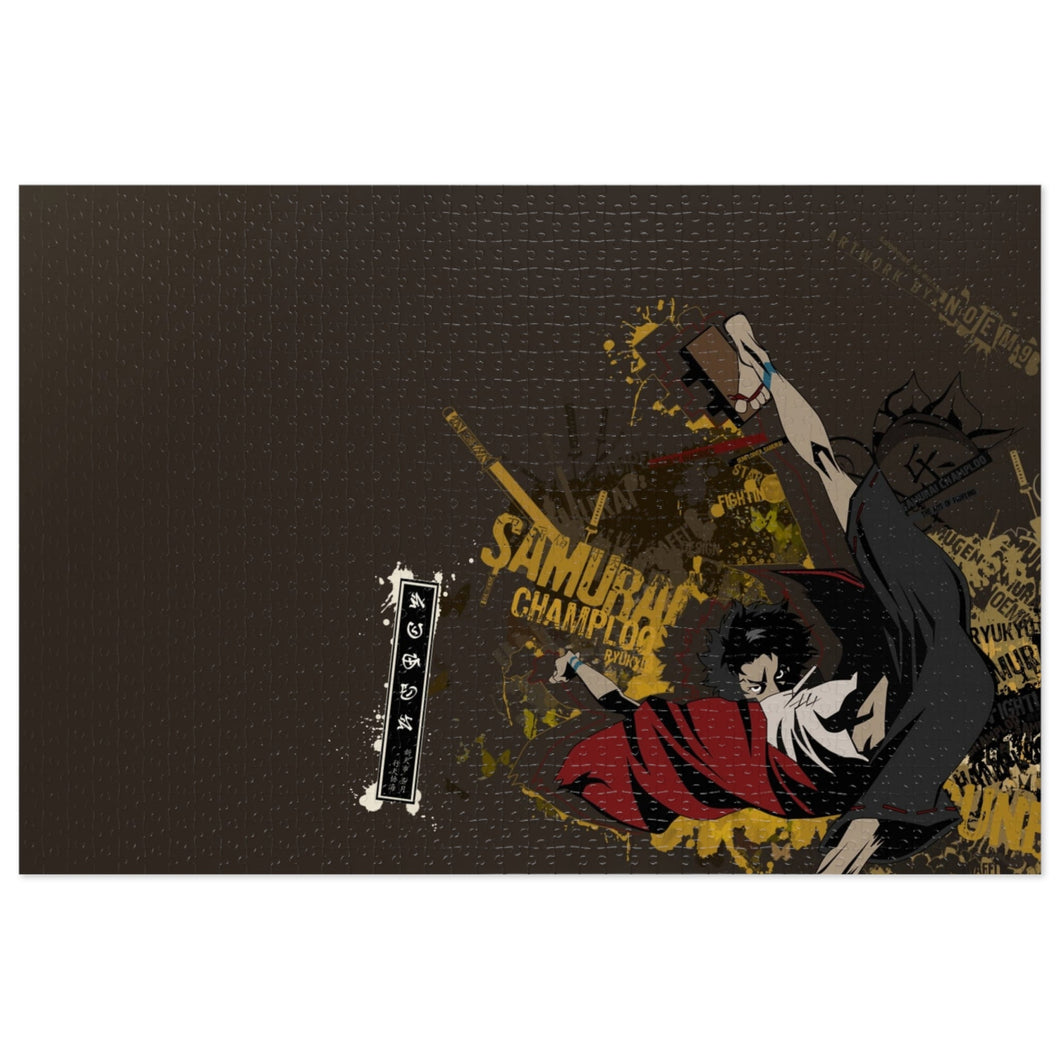 Anime Samurai Champloor Jigsaw Puzzle