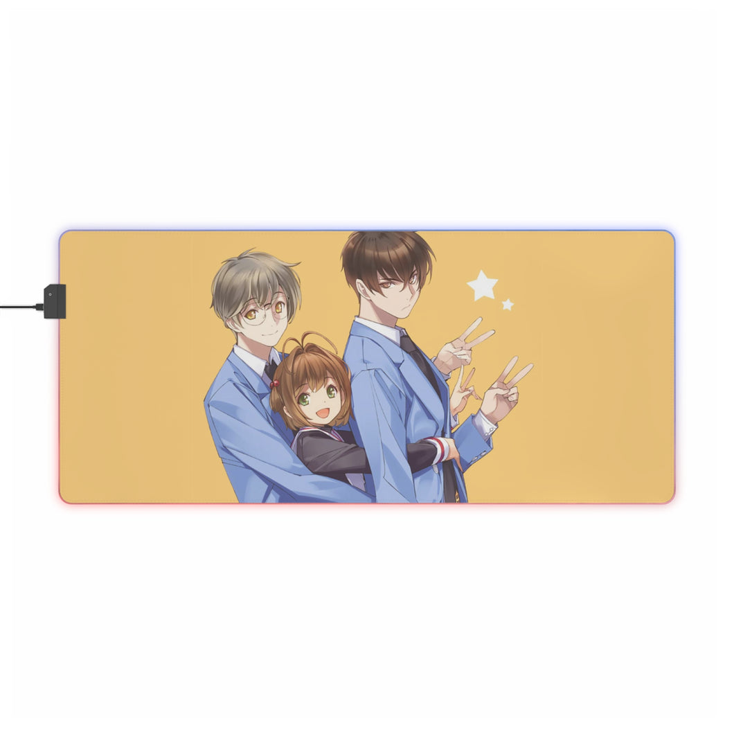 Cardcaptor Sakura Sakura Kinomoto, Yukito Tsukishiro RGB LED Mouse Pad (Desk Mat)