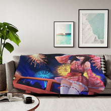 Load image into Gallery viewer, KonoSuba - God’s Blessing On This Wonderful World!! Sherpa Blanket
