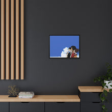 Load image into Gallery viewer, Anime Samurai Champloor Canvas Framed Art Print
