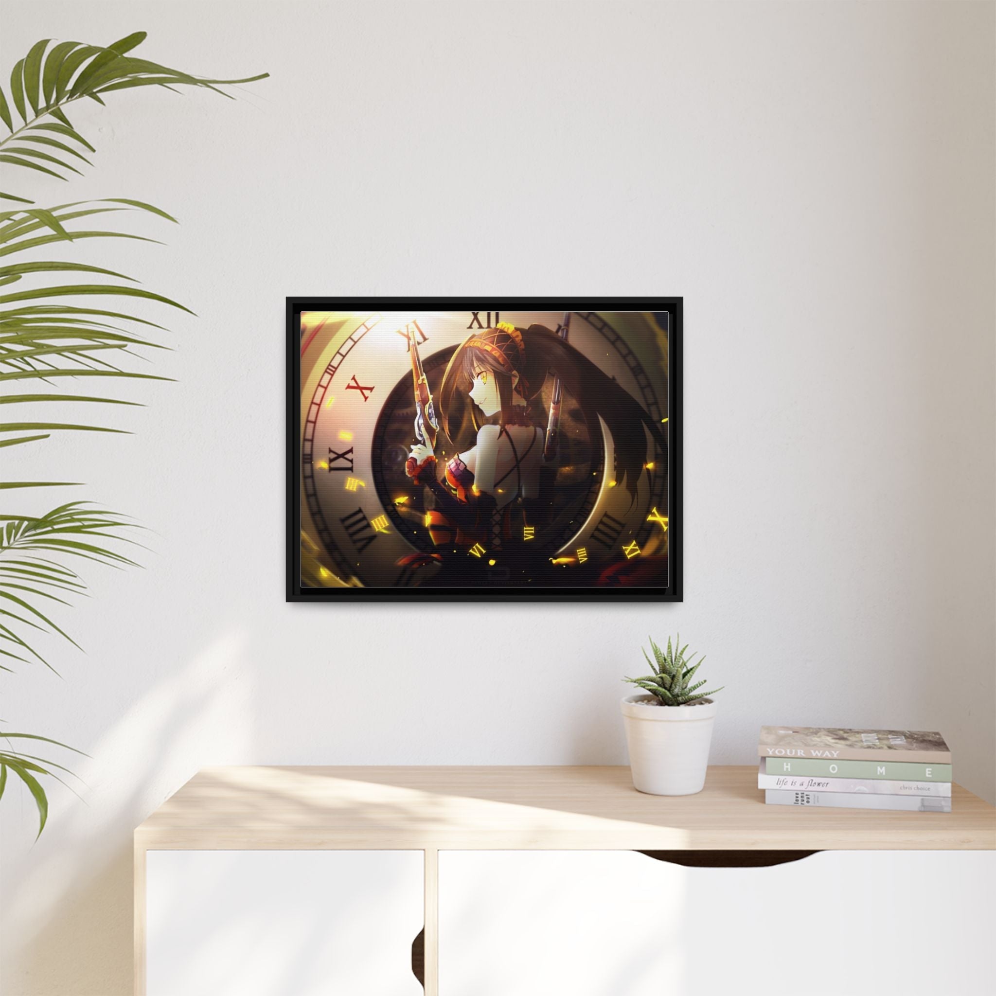 Load image into Gallery viewer, Date a Live Kurumi Tokisaki Canvas Framed Art Print
