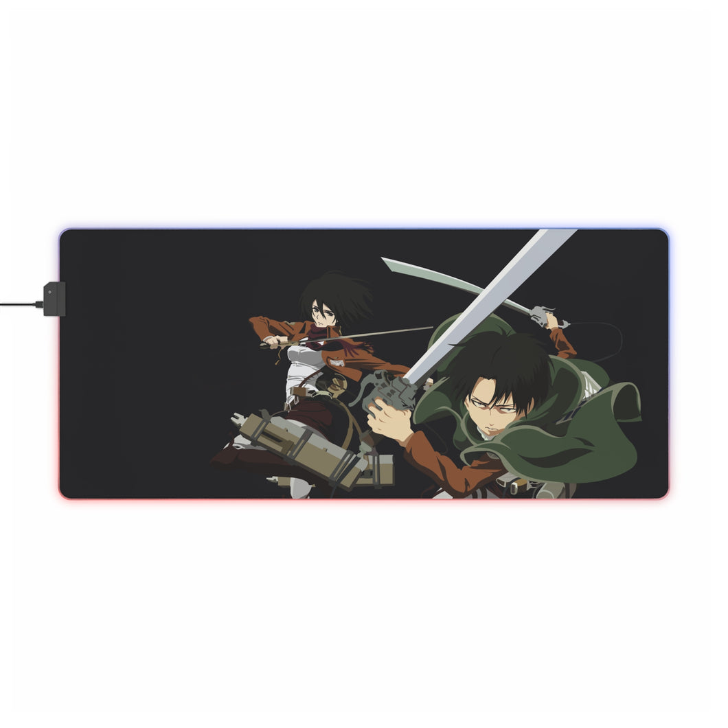 Anime Attack On Titan RGB LED Mouse Pad (Desk Mat)