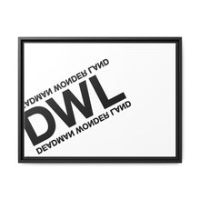 Load image into Gallery viewer, DWL Invert Canvas Framed Art Print
