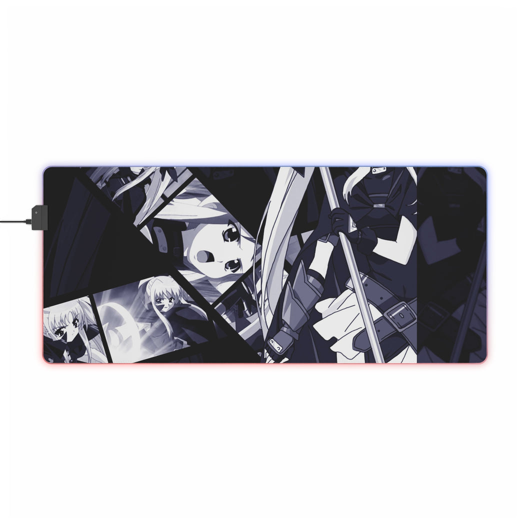 Magical Girl Lyrical Nanoha RGB LED Mouse Pad (Desk Mat)