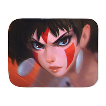 Load image into Gallery viewer, Princess Mononoke Sherpa Blanket

