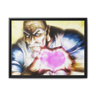 Netero From Hunter x Hunter Canvas Framed Art Print