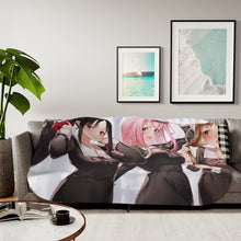 Load image into Gallery viewer, Kaguya-sama: Love Is War Sherpa Blanket
