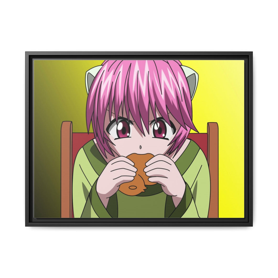 Anime Elfen Lied Canvas Framed Art Print
