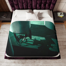 Load image into Gallery viewer, ichigo vs ulquiorra final battle Sherpa Blanket
