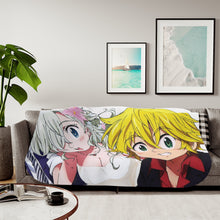 Load image into Gallery viewer, The Seven Deadly Sins Sherpa Blanket

