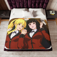 Load image into Gallery viewer, Kakegurui Yumeko Jabami Sherpa Blanket
