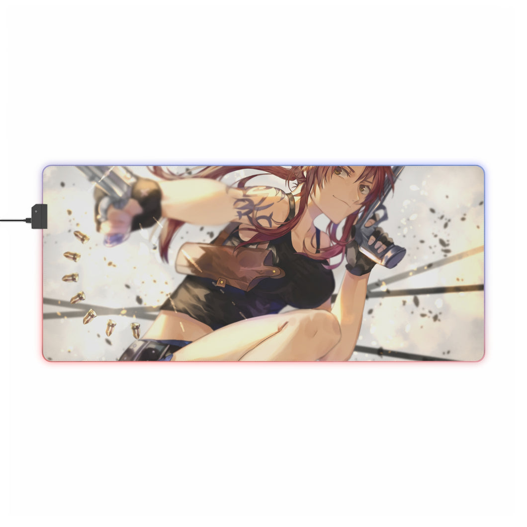 Black Lagoon Revy RGB LED Mouse Pad (Desk Mat)