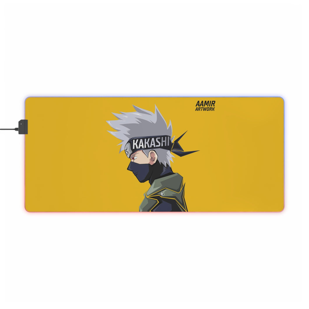 Kakashi Hatake RGB LED Mouse Pad (Desk Mat)
