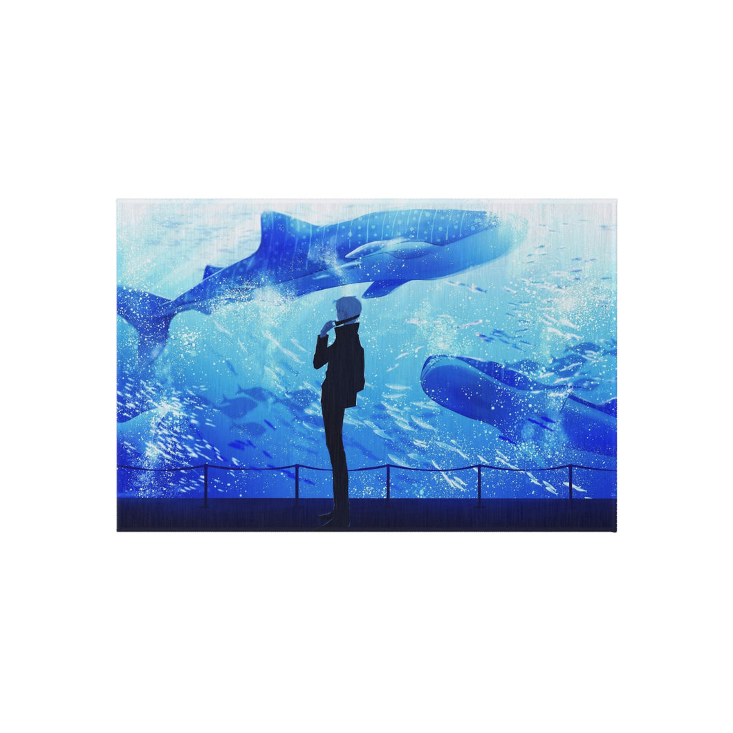 Satoru Gojo Aquarium Rug